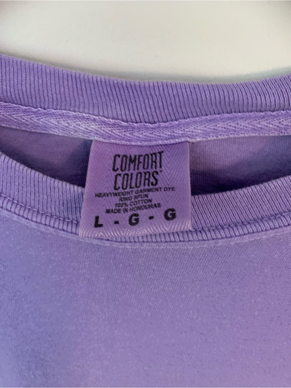 Husky Pants Records (Ryley Walker) Comfort Colors Pocket Tee - Size L - Picture 5 of 5